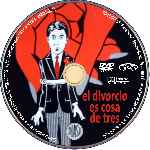 carátula cd de El Divorcio Es Cosa De Tres - Custom