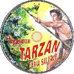 carátula cd de Tarzan - Furia Salvaje - Custom
