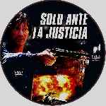 carátula cd de Solo Ante La Justicia - Custom - V2
