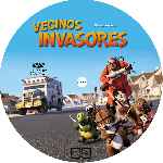 carátula cd de Vecinos Invasores - Custom - V10