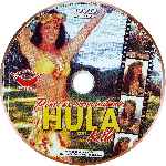 carátula cd de La Danza Del Vientre Con Anja - Dvd 03 - Ponte En Forma Bailando Hula