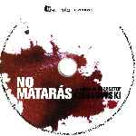carátula cd de No Mataras - 1988