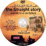 carátula cd de The Straight Story - Una Historia Verdadera - Custom