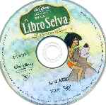 carátula cd de El Libro De La Selva - Clasicos Disney - 40 Aniversario - Disco 01 - Region 4