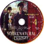 cartula cd de Sobrenatural - Temporada 01 - Disco 04