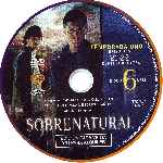 cartula cd de Sobrenatural - Temporada 01 - Disco 06