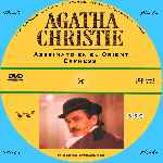 carátula cd de Asesinato En El Orient Express - 1974 - Agatha Christie - Volumen 01 - Custom