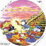 carátula cd de Patoaventuras - El Tesoro De Los Soles Dorados - Custom