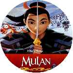 cartula cd de Mulan - Clasicos Disney - Custom - V02