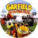 carátula cd de Garfield En La Vida Real - Custom - V2