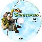 carátula cd de Shrek 3 - Shrek Tercero - Custom - V7