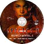 carátula cd de Species 2 - Especie Mortal Ii - Custom - V2