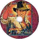 carátula cd de Indiana Jones En Busca Del Arca Perdida - Custom - V2