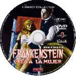 carátula cd de Frankenstein Creo A La Mujer - The Hammer Collection