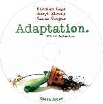 carátula cd de Adaptation - El Ladron De Orquideas - Custom