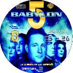carátula cd de Babylon 5 - Temporada 02 - Disco 08 - Custom
