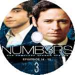 carátula cd de Numb3rs - Numbers - Temporada 02 - Disco 03 - Custom
