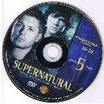 carátula cd de Supernatural - Temporada 02 - Disco 05