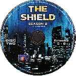 carátula cd de El Escudo - Temporada 02 - Disco 02 - Region 4