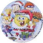 cartula cd de Bob Esponja Y Amigos - Cuentos Navidenos - Custom