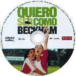 carátula cd de Quiero Ser Como Beckham
