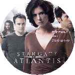 carátula cd de Stargate Atlantis - Temporada 02 - Disco 01 - Custom