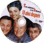 carátula cd de Tres Solteros Y Un Biberon - 18 Anos Despues