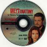 cartula cd de Greys Anatomy - Temporada 03 - Disco 05 - Region 1-4