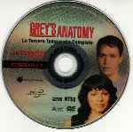 cartula cd de Greys Anatomy - Temporada 03 - Disco 02 - Region 1-4