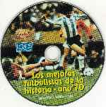 carátula cd de Los Mejores Futbolistas De La Historia - Ano 70