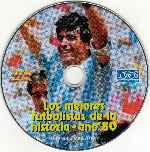 carátula cd de Los Mejores Futbolistas De La Historia - Ano 80