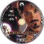 carátula cd de Iron Man - 2008 - Custom