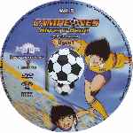 carátula cd de Campeones - Oliver Y Benji - Captain Tsubasa - Volumen 05 - Disco 01