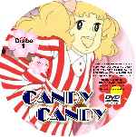 cartula cd de Candy Candy - Disco 01 - Custom