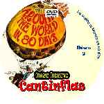 carátula cd de La Vuelta Al Mundo En 80 Dias - 1956 - Disco 02 - Custom