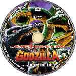 carátula cd de Godzilla - Los Monstruos Invaden La Tierra - Custom