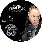 carátula cd de Lara Croft - Tomb Raider - La Cuna De La Vida - Custom - V2