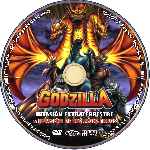 carátula cd de Godzilla - Invasion Extraterrestre - Custom