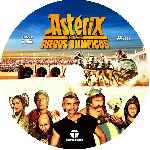 carátula cd de Asterix En Los Juegos Olimpicos - Custom - V5