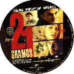 cartula cd de 21 Gramos - Custom - V3