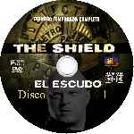 carátula cd de El Escudo - Temporada 01 - Disco 01 - Custom
