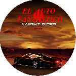 carátula cd de El Auto Fantastico - Knight Rider - 2008 - Custom - V2