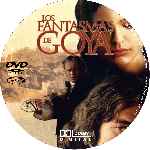 carátula cd de Los Fantasmas De Goya - Custom - V2
