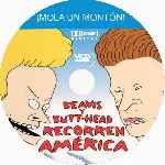 carátula cd de Beavis Y Butt-head Recorren America - Custom