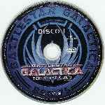 carátula cd de Battlestar Galactica - Temporada 01 - Disco 01 - Region 4