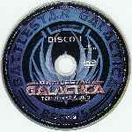 carátula cd de Battlestar Galactica - Temporada 01 - Disco 01 - Region 4