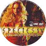 carátula cd de Species 4 - El Despertar - Custom - V3