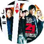 carátula cd de 21 Black Jack - Custom - V4