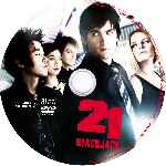 carátula cd de 21 Black Jack - Custom - V5