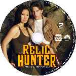carátula cd de Relic Hunter - Cazatesoros - Temporada 01 - Cd 02 - Custom